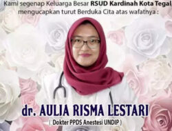 Menkes Segera Umumkan Penyebab Kematian Dokter Muda Undip
