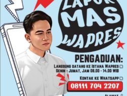 Begini Tata Cara Lapor Mas Wapres: Datang Langsung atau Melalui Whatspp