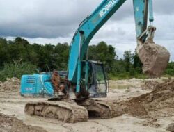 Diduga Tak Kantongi IUP, Penambangan Kaolin Di Kendawangan Ketapang Bebas Beroperasi