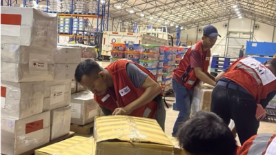 PMI Kirimkan Bantuan Kemanusiaan untuk Korban Gempa Bumi di Myanmar