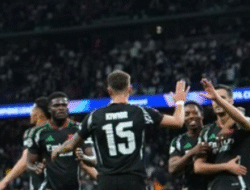 Arsenal Tumbangkan Real Madrid 2-1, Lolos ke Semifinal Liga Champions