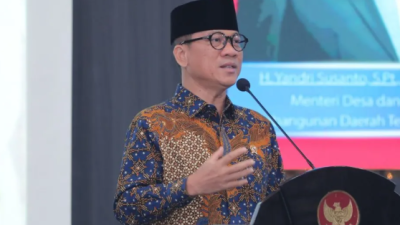 Dukung Astacita Prabowo, Mendes PDT Yandri Susanto Paparkan 12 Rencana Aksi Bangun Desa untuk Capai SDGs
