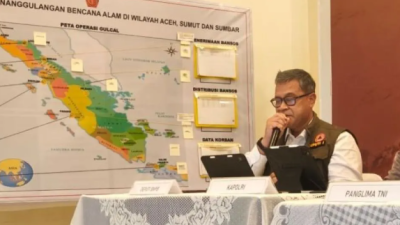 BNPB Prioritaskan Pembangunan Hunian Sementara untuk Korban Bencana di Tiga Provinsi Sumatra
