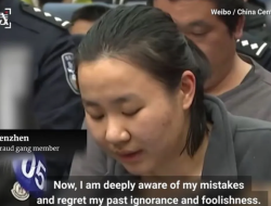 Sindikat Penipuan Daring Asal China Sampaikan Permintaan Maaf Sebelum Eksekusi Mati